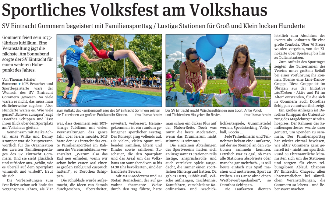Zeitungsartikel